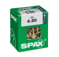 Preview: SPAX Universalschraube YELLOX, 4x50mm, 100 Stück, 4081020400507